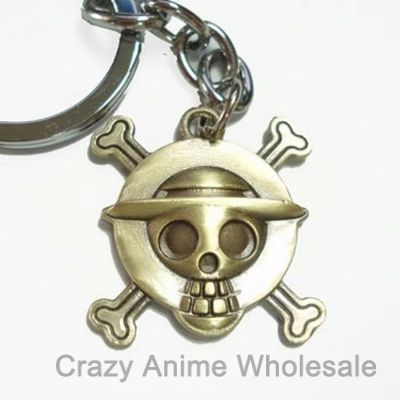 one piece anime keychain