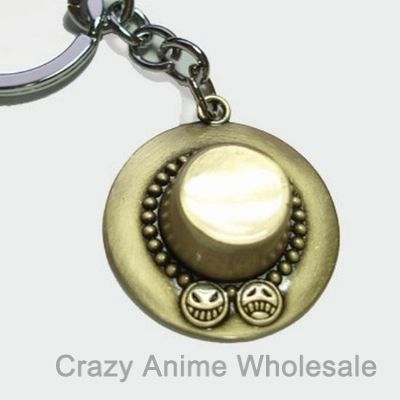 one piece anime keychain