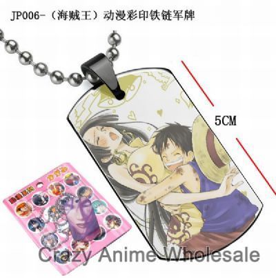 one piece anime necklace