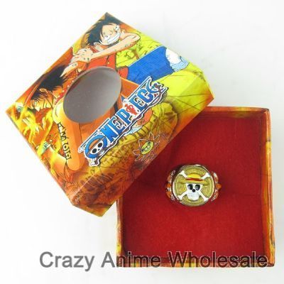 one piece anime ring