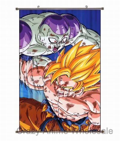 dragon ball anime wallscroll