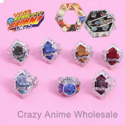 Hitman Reborn anime rings