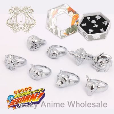 Hitman Reborn anime rings