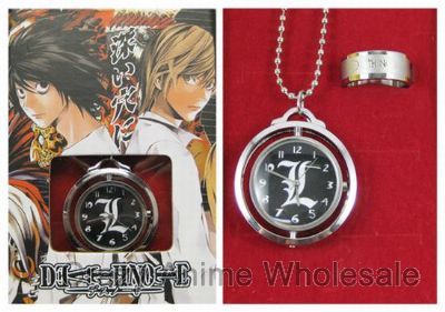 death note anime watch and ring