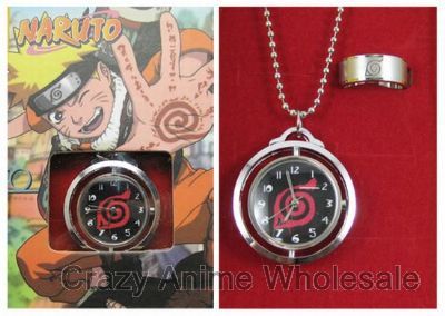 Naruto Anime watch and ring