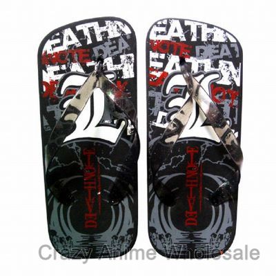 death note anime slipper