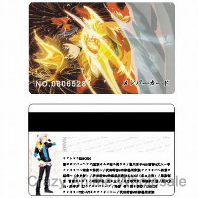 Hitman Reborn Membership Cards