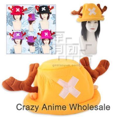 one piece anime plush hat