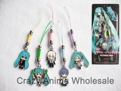 Vocaloid cell phone charm 