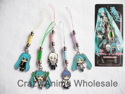 Vocaloid cell phone charm