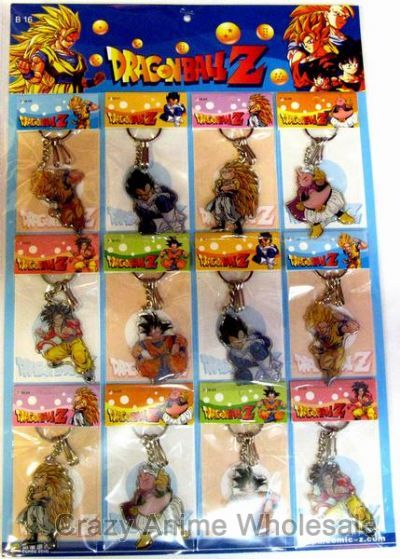 dragon ball anime keychain