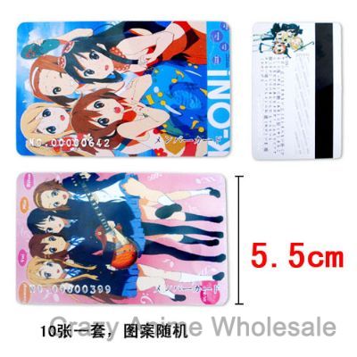 k-on! anime member card