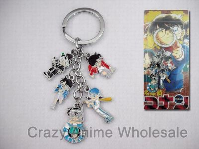 detective conan anime keychain