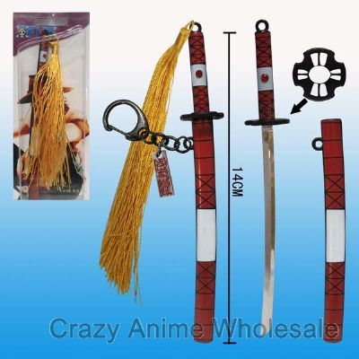 one piece anime keychain