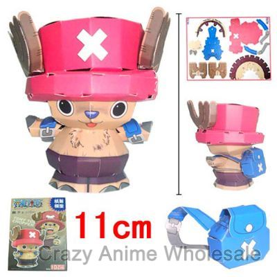 one piece anime paper model