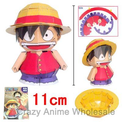 one piece anime paper model