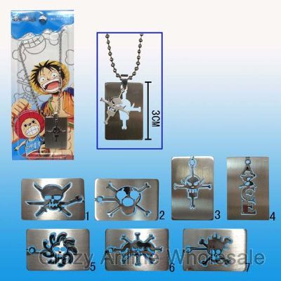 one piece anime necklace