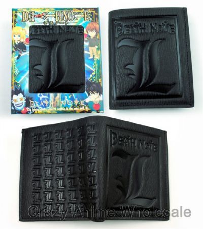 death note anime wallet