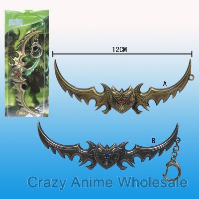 world of warcraft anime keychain