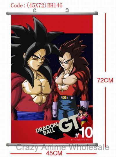 dragon ball anime wallscroll