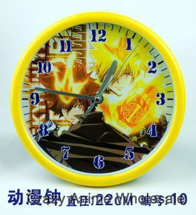 Hitman Reborn anime clock