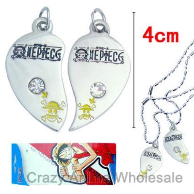 one piece Anime lover necklace