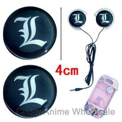 death note anime earphone