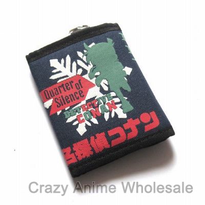 detective conan anime wallet