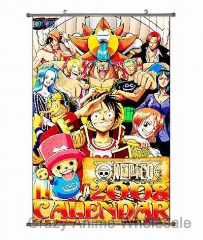 One Piece anime wallscroll