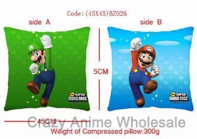 super mario anime cushion