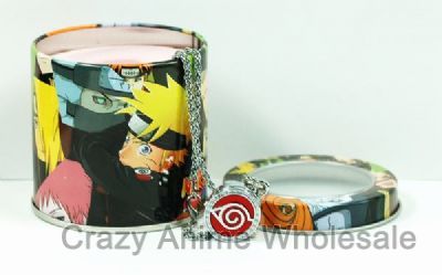 Naruto Anime necklace watch