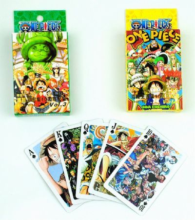 one piece anime poker