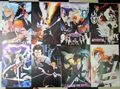 bleach anime posters