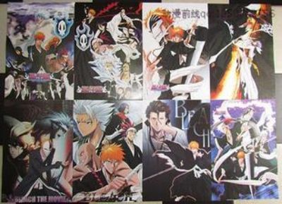 bleach anime posters