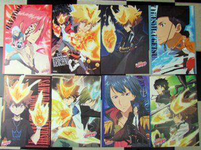 Hitman Reborn anime posters