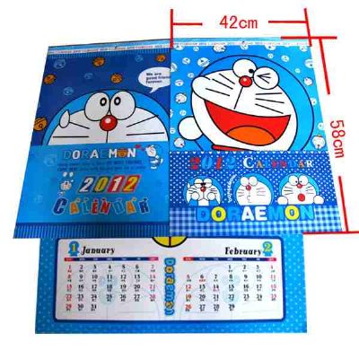 Doraemon Calendar of 2012