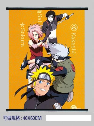 Naruto Anime wallscroll