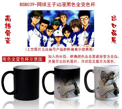 The prince of tennis anime hot and cold color cup 