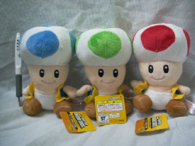 super mario anime plush doll