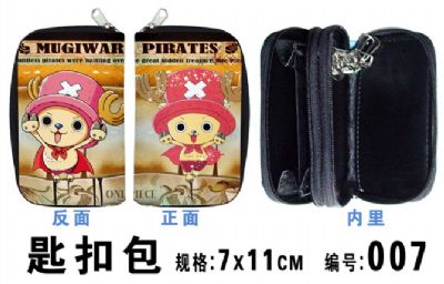 one piece anime keychain bag