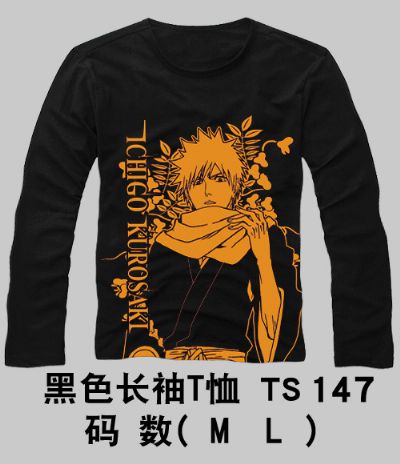 bleach anime long t-shirt