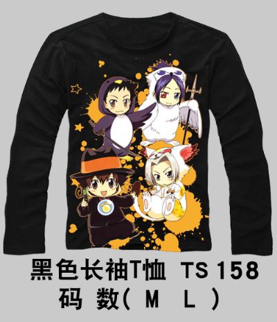 Hitman Reborn anime long t-shirt