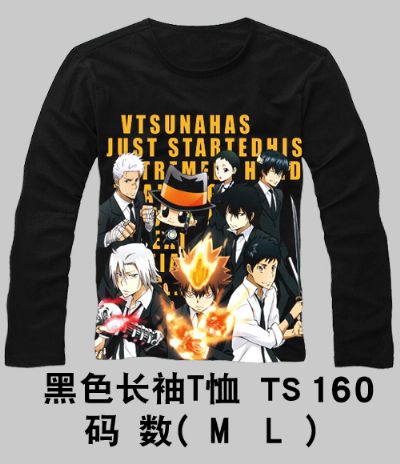 Hitman Reborn anime long t-shirt