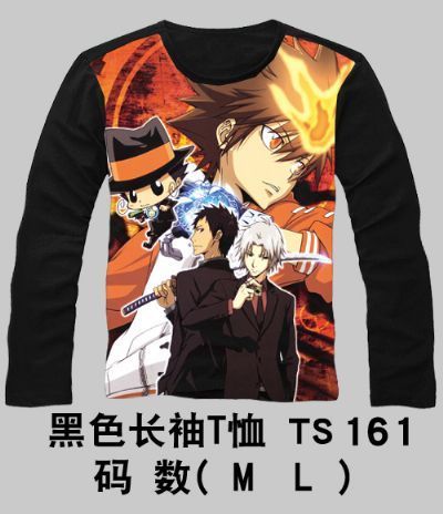 Hitman Reborn anime long t-shirt