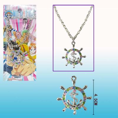 one piece anime necklace