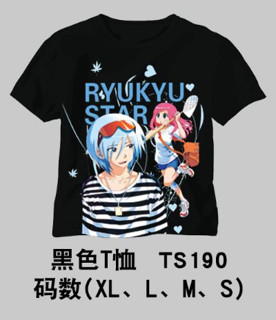 starrysky anime t-shirt