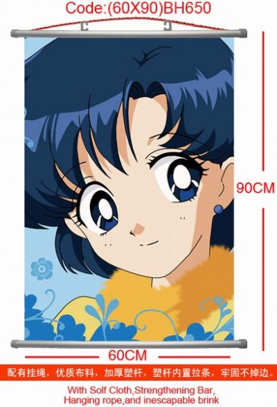 Sailor Moon Mizuno Ami Wall Scroll