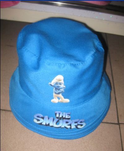 smurfs anime cap