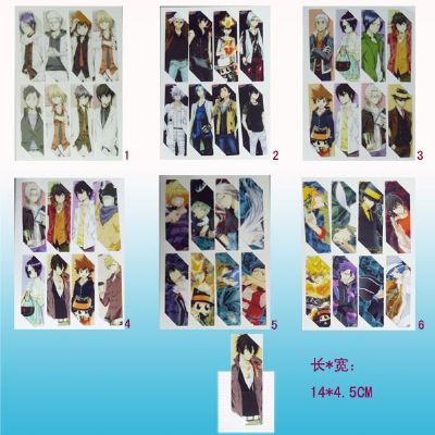 Hitman Reborn anime bookmark