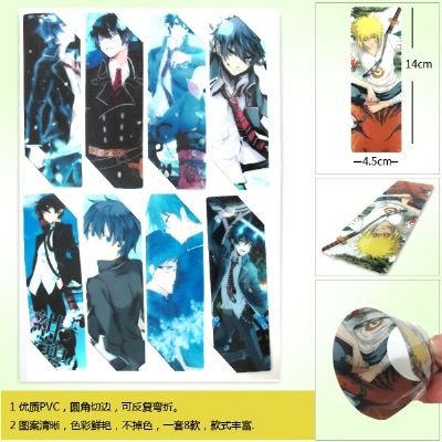 Ao no Exorcist PVC Bookmark(price for 5 sets)